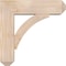Ekena Millwork Thorton Craftsman Smooth Bracket w/ Offset Brace, Douglas Fir, 7 1/2"W x 26"D x 26"H BKT0806X26X26THR04SDF - alternate 4